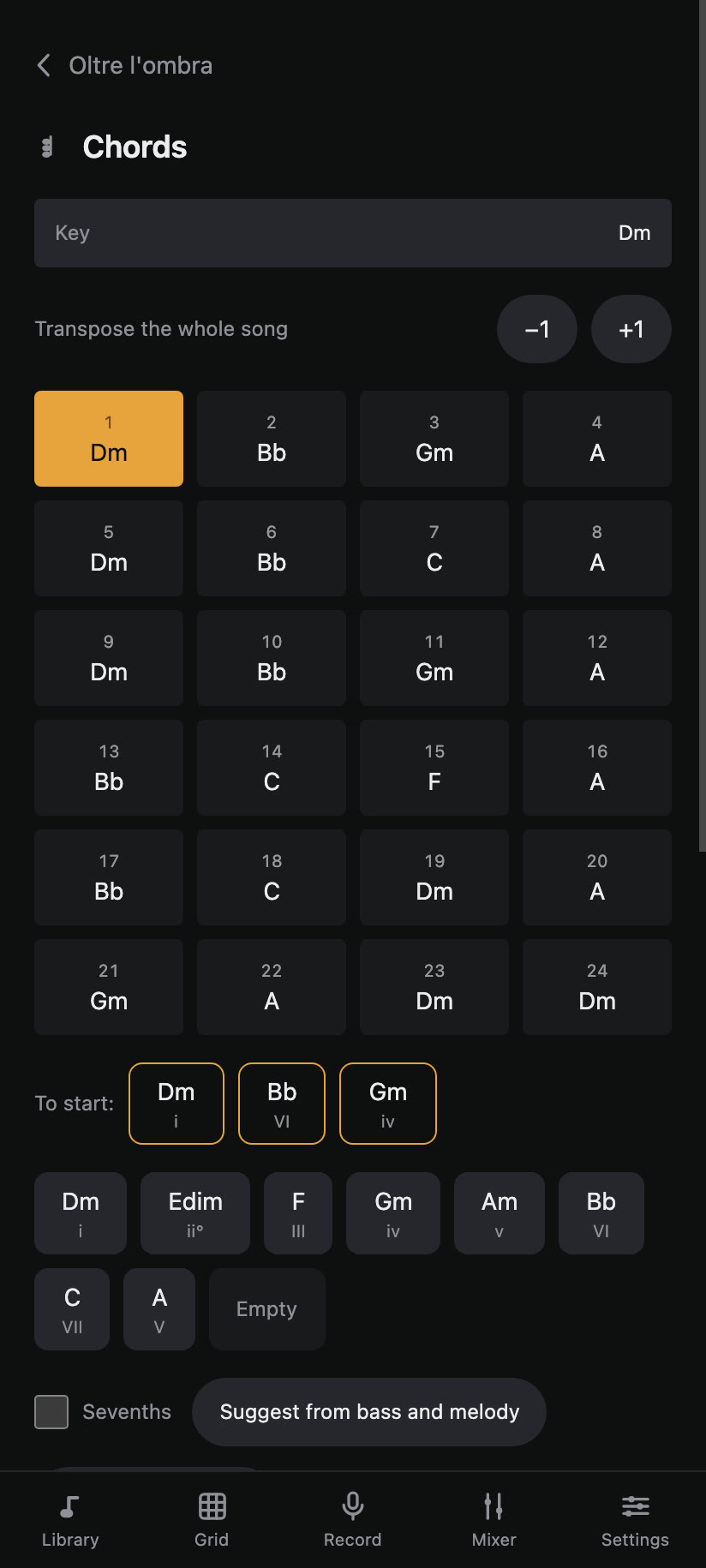 Chords
